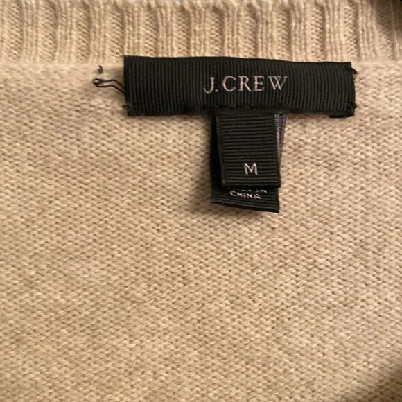 J Crew women’s wool sweater - medium - tan/brown - great condtion - Picture 2 of 7